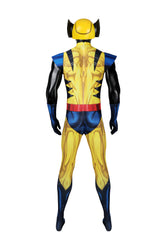 X-Men '97 Wolverine James Howlett Movie Cosplay Costume Men's Jumpsuit for Boys Party Show